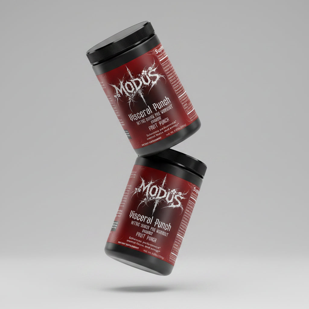 "VISCERAL PUNCH" Nitric Shock Pre-Workout Powder (Fruit Punch)